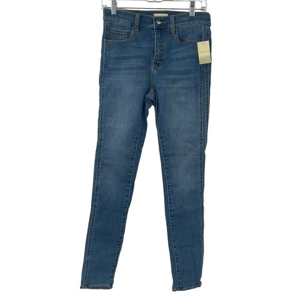 NWT (Rescent) rive jeans, skinny Jean size 27 bright vintage - Picture 1 of 5